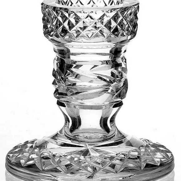 1 Waterford Crystal Glandore Single Light Candlestick Holder 3845416 Ireland EUC - Picture 4 of 4